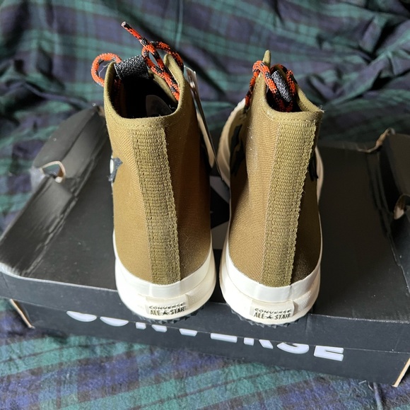 NIB Converse Bosey MC Hi Men’s 12 Surplus Olive/Campfire Orange - Perfect! - Picture 4 of 5